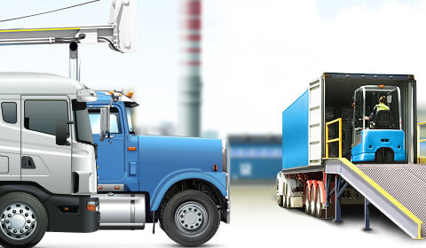 A website for the «Takelage Garant» company, a service of large-size cargo transportation